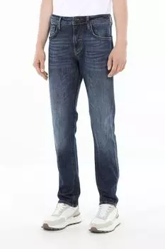 Джинсы с эффектом потертости Antony Morato