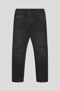 Джинсы с эффектом потертости Baby Angel