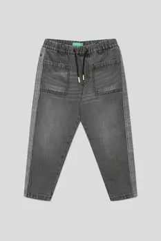 Джинсы с эффектом потертости Benetton