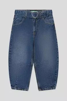 Джинсы с эффектом потертости Benetton
