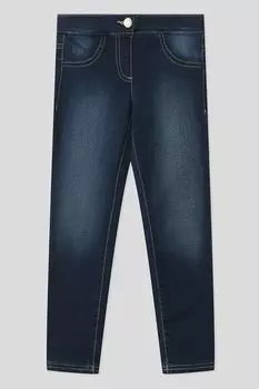 Джинсы с эффектом потертости Benetton