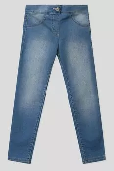 Джинсы с эффектом потертости Benetton