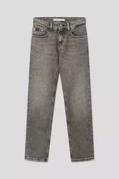 Джинсы с эффектом потертости Calvin Klein Jeans