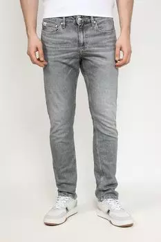 Джинсы с эффектом потертости Calvin Klein Jeans