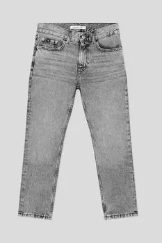 Джинсы с эффектом потертости Calvin Klein Jeans