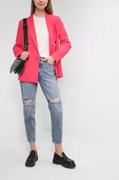 Джинсы с эффектом потертости Calvin Klein Jeans