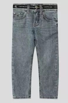 Джинсы с эффектом потертости Calvin Klein Jeans