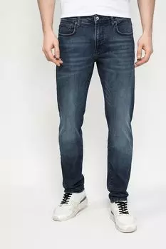 Джинсы с эффектом потертости DIGEL