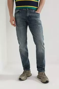 Джинсы с эффектом потертости DIGEL