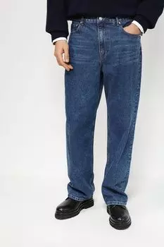 Джинсы с эффектом потертости Dunst