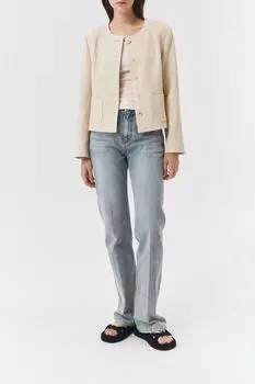 Джинсы с эффектом потертости Dunst