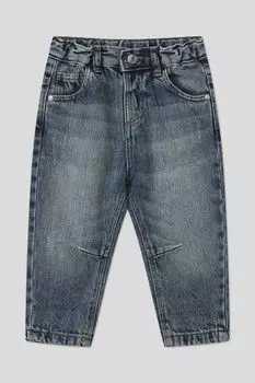 Джинсы с эффектом потертости Fagottino