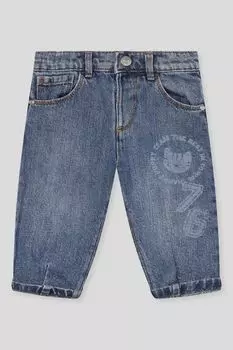 Джинсы с эффектом потертости Fagottino