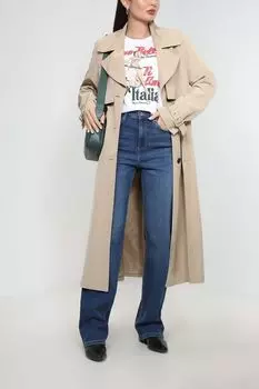 Джинсы с эффектом потертости FRACOMINA