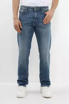 Джинсы с эффектом потертости GAS