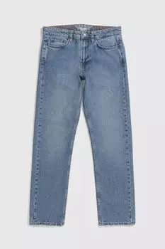 Джинсы с эффектом потертости GJO.E