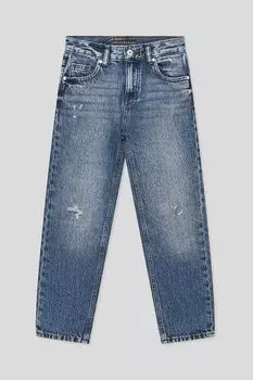 Джинсы с эффектом потертости Guess