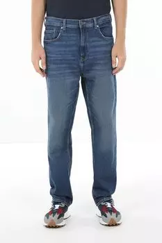 Джинсы с эффектом потертости Guess