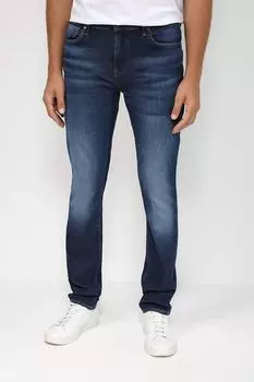 Джинсы с эффектом потертости Guess