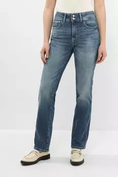 Джинсы с эффектом потертости Guess