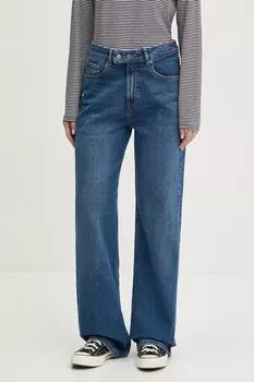 Джинсы с эффектом потертости HUGO