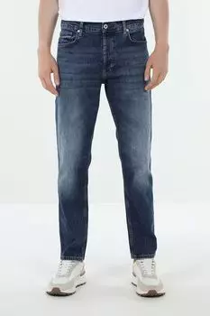 Джинсы с эффектом потертости Karl Lagerfeld Jeans