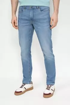 Джинсы с эффектом потертости LERROS