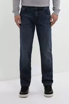 Джинсы с эффектом потертости LERROS