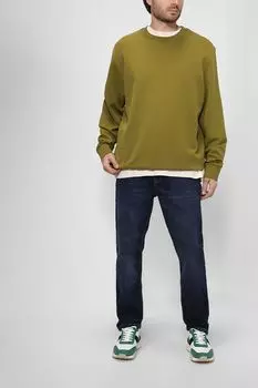 Джинсы с эффектом потертости LERROS