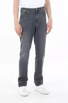 Джинсы с эффектом потертости Loft