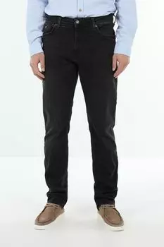 Джинсы с эффектом потертости Loft