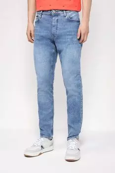 Джинсы с эффектом потертости Loft