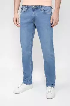 Джинсы с эффектом потертости Loft