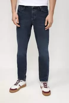 Джинсы с эффектом потертости Loft