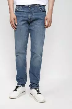 Джинсы с эффектом потертости Loft