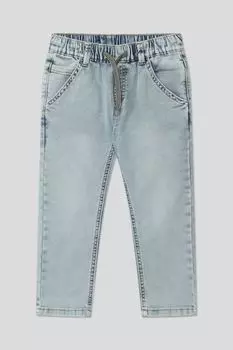 Джинсы с эффектом потертости Mayoral