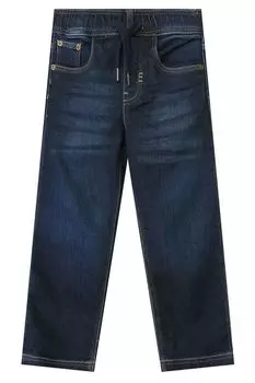 Джинсы с эффектом потертости Molo