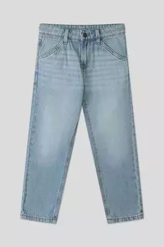 Джинсы с эффектом потертости Nukutavake