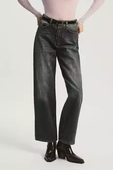 Джинсы с эффектом потертости Nume