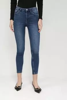 Джинсы с эффектом потертости облегающего кроя OVS