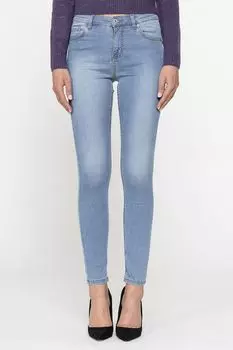 Джинсы с эффектом потертости облегающие Carrera Jeans