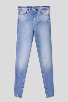 Джинсы с эффектом потертости Only