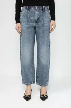 Джинсы с эффектом потертости OVS