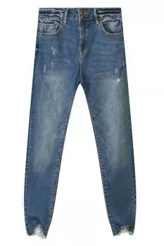 Джинсы с эффектом потертости OVS