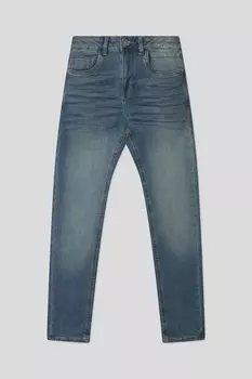 Джинсы с эффектом потертости OVS