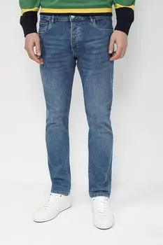 Джинсы с эффектом потертости OVS