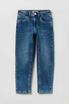 Джинсы с эффектом потертости OVS