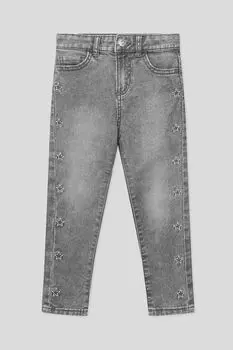 Джинсы с эффектом потертости OVS