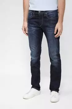 Джинсы с эффектом потертости PEPE JEANS