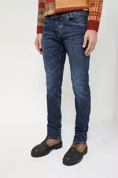 Джинсы с эффектом потертости PEPE JEANS